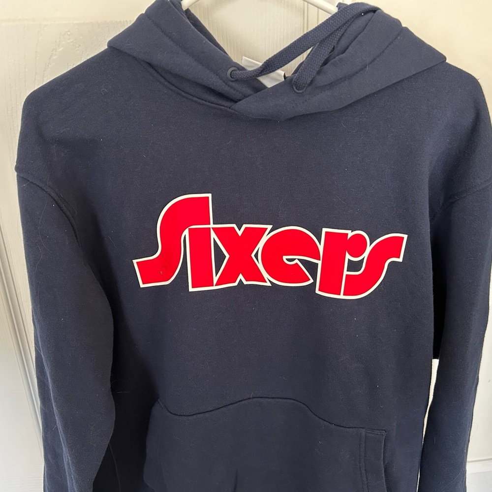 NIKE Navy Blue Hoodie - Picture 2 of 6